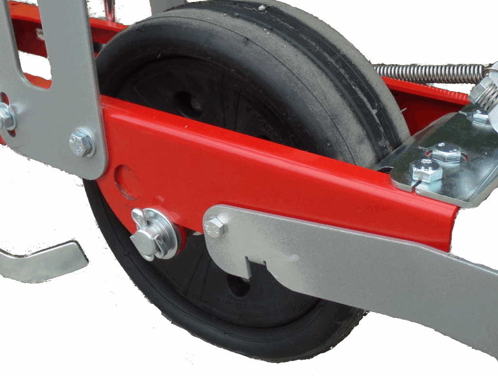 roue arrière en caoutchouc pour semoir de précision Ebra