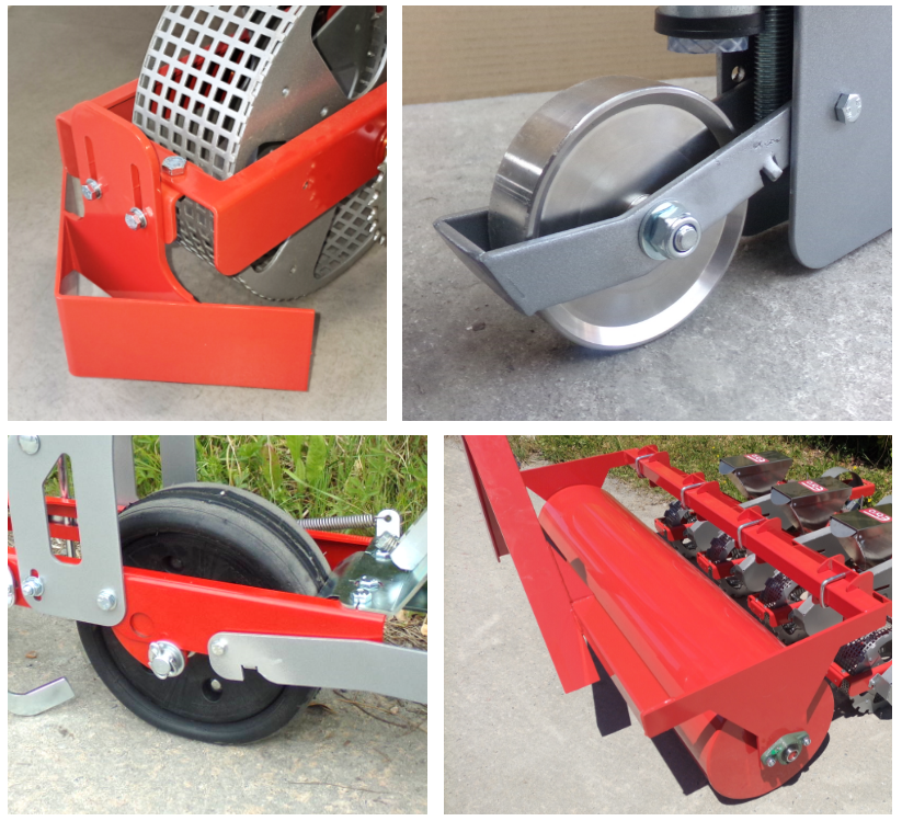 quadriptique accessoires pour semoirs de précision Ebra