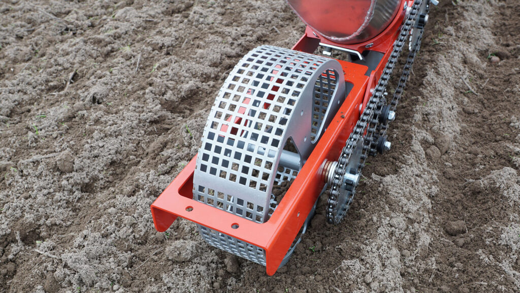 Roue avant ajourée pour semoir Ebra