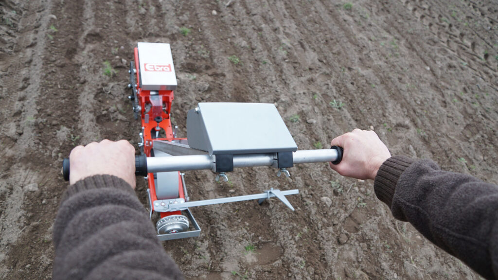 Mancheron alu pour semoir Ebra