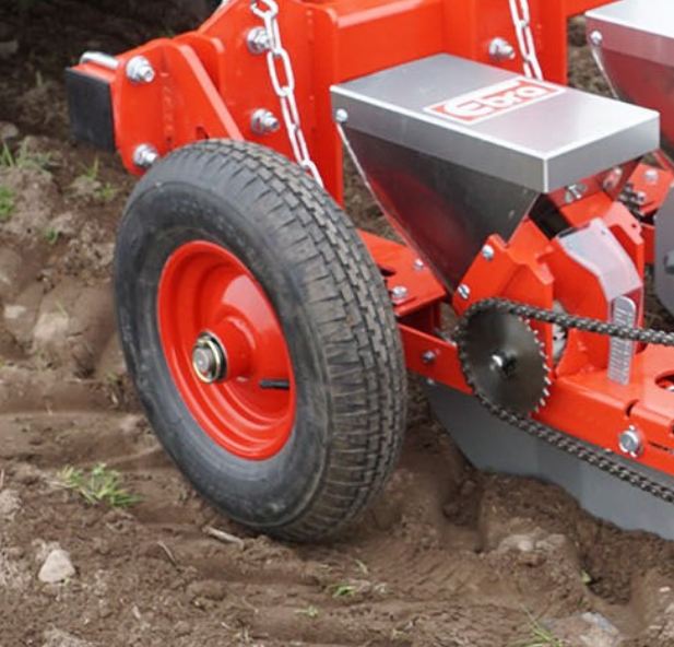 Roues porteuses pour semoir Ebra