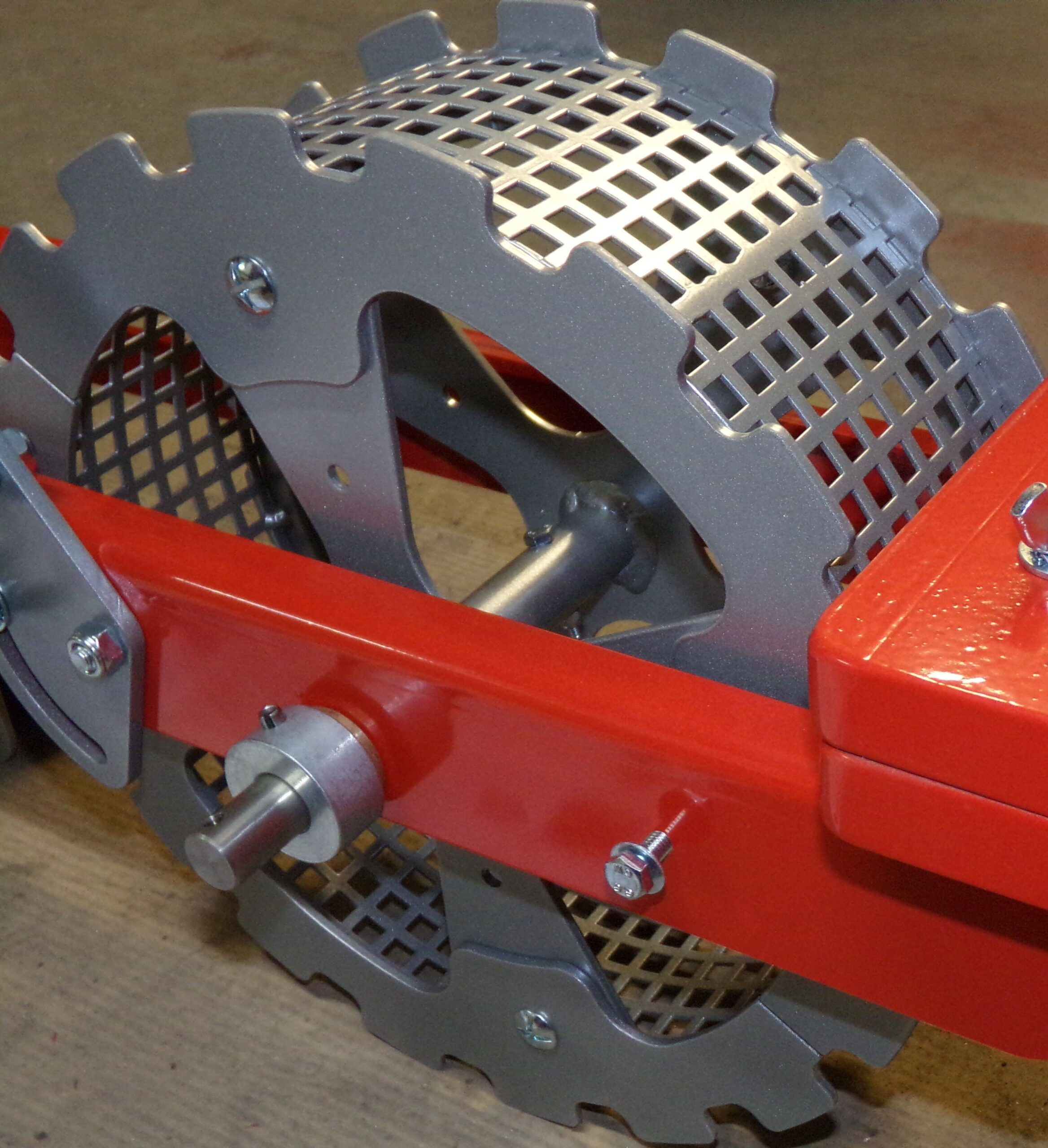 flancs crantés pour roue de semoir Ebra